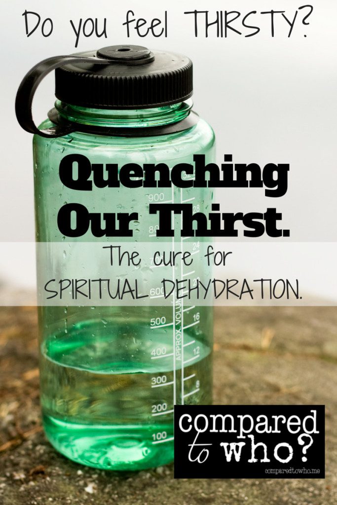 spiritual thirst dehydration quenching