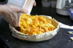 making-peach-pie