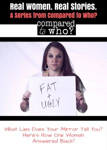 Does your mirror lie to you? One woman's mirror told her she was too fat and ugly. She answered it back.