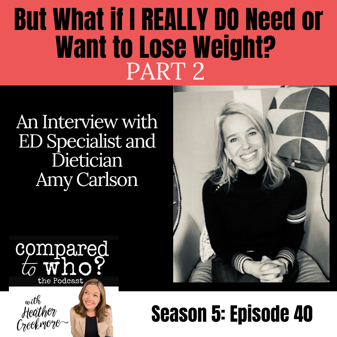 Amy Carlson, RD Shares What to Do if You Need to Lose Weight 2