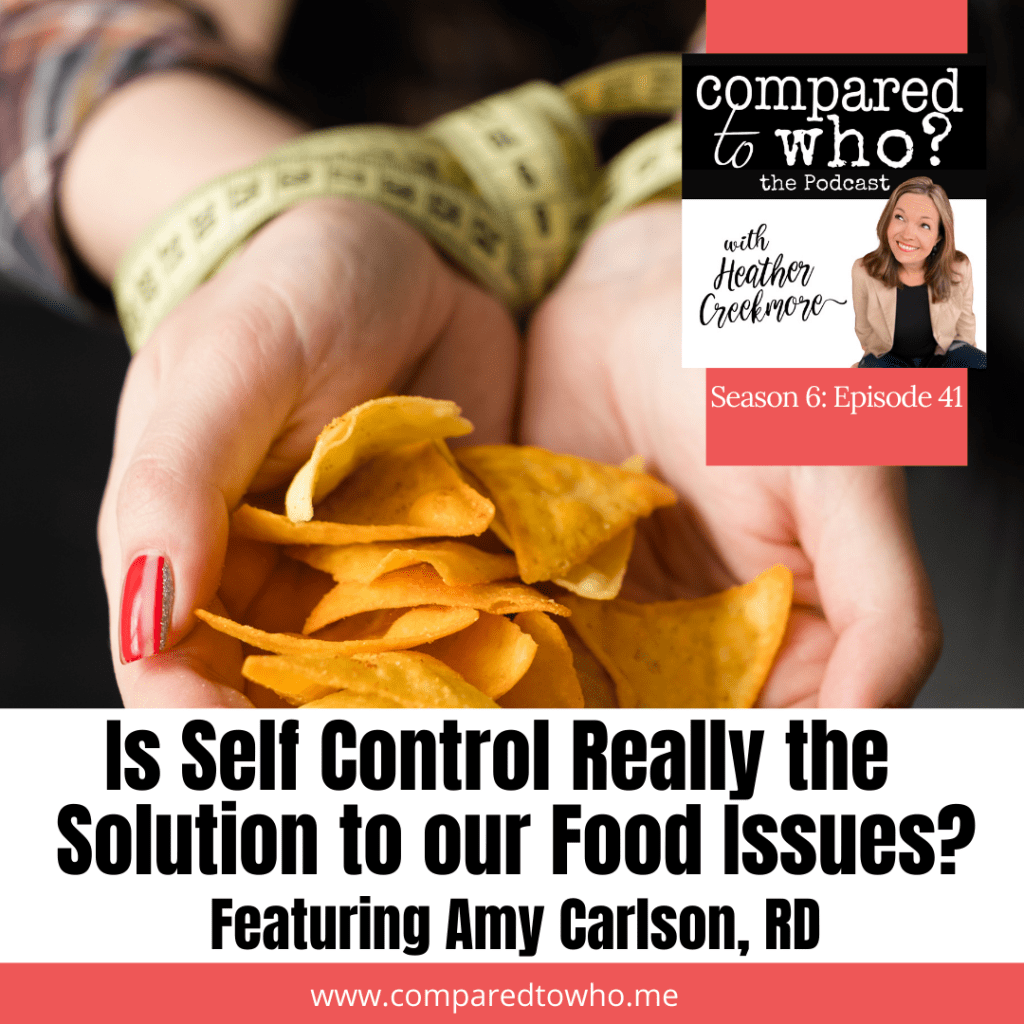 self control solution to food issues
