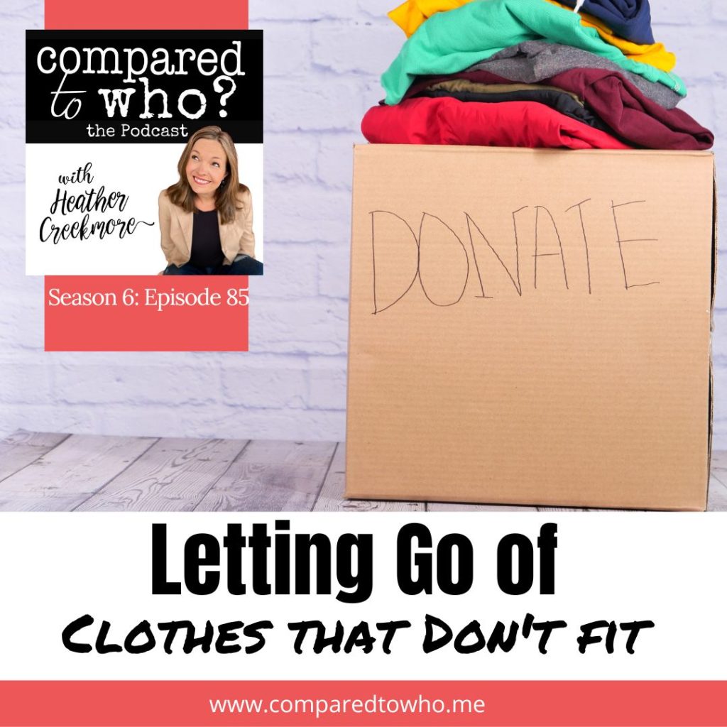 why you should get rid of clothes that don't fit