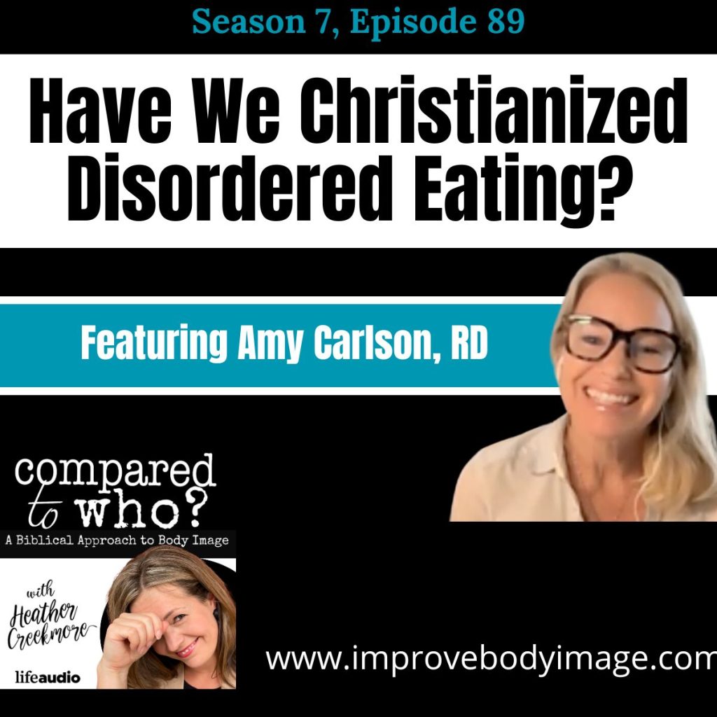 Have we christianized disordered eating