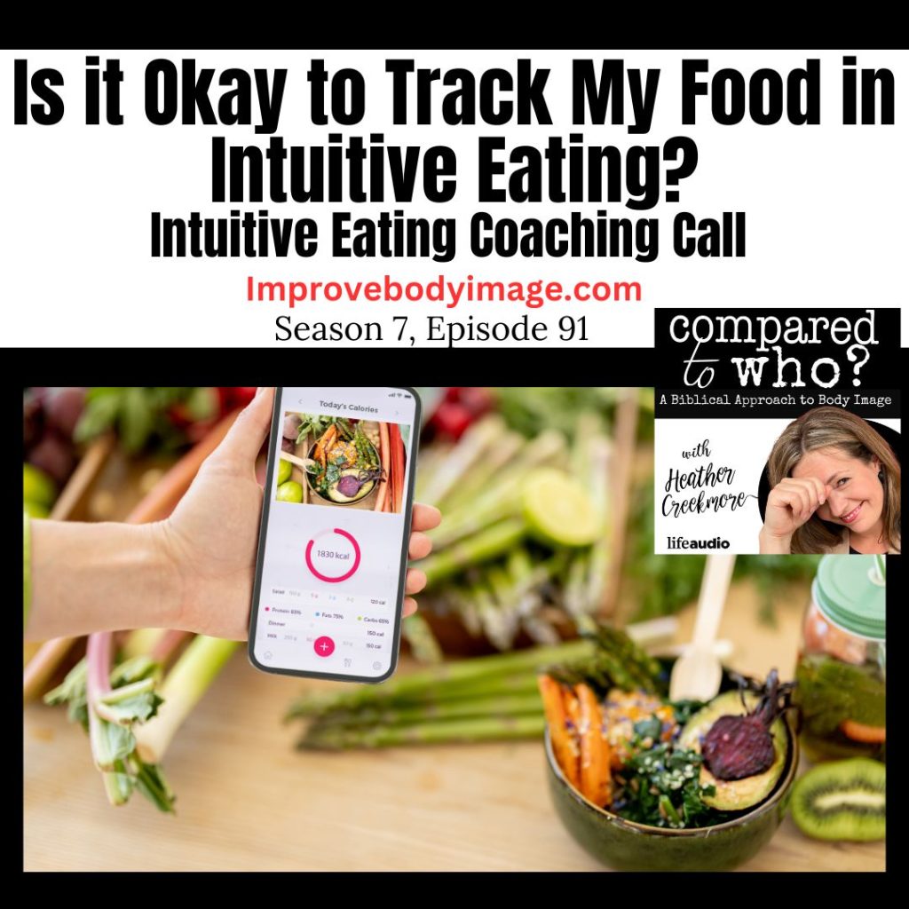 Intuitive Eating and food tracking - can they go together?